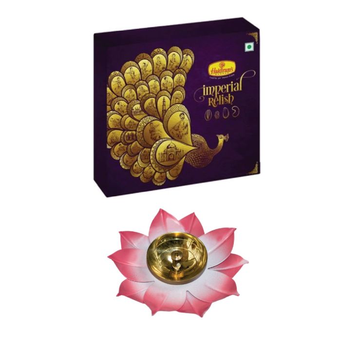 Imperial Relish Nagpur Fancy Dry Fruits with Medium Diya main product photo