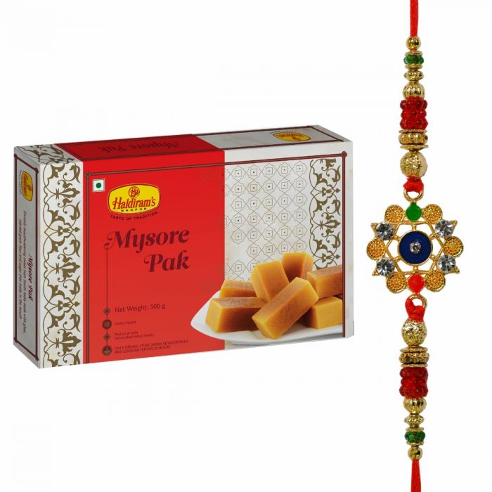 Haldiram s Nagpur Mysore Pak 500 g with Rakhi main product photo