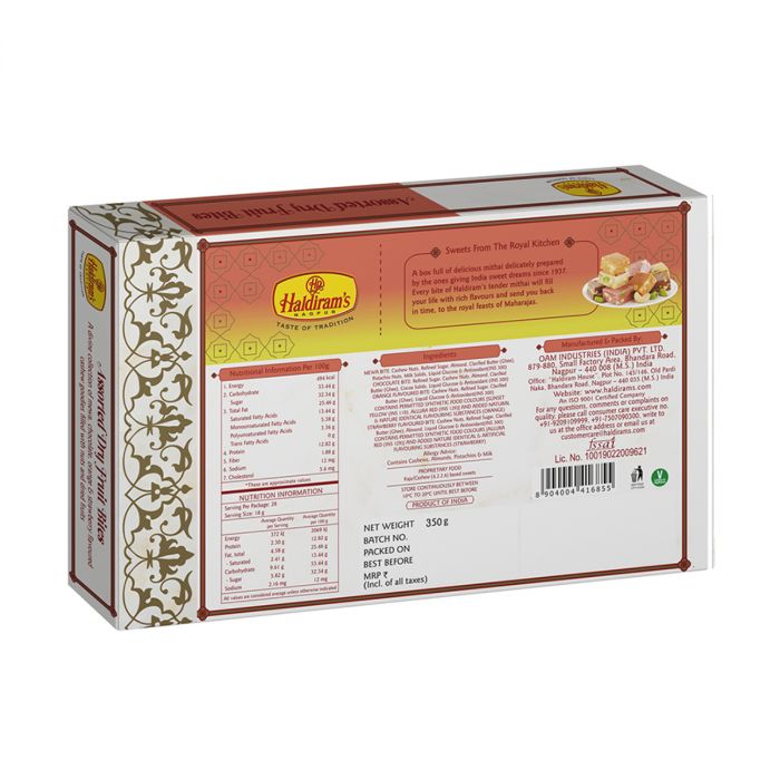 Haldirams Nagpur Buy Assorted Dry Fruit Bites (500 Gms)