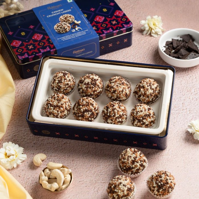 Haldirams Nagpur | Cashew Crunchy Chocolate Ladoo | Haldiram's