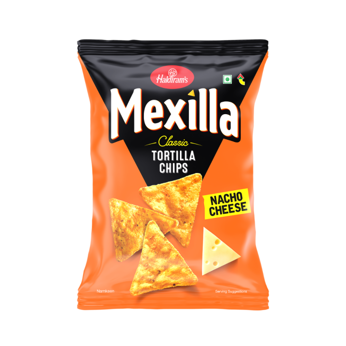 Mexilla Nacho Cheese (Cheesy Cruchy Tortilla Chips) (95 g) main product photo