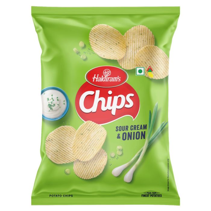 Sour Cream & Onion Chips (89 g) main product photo