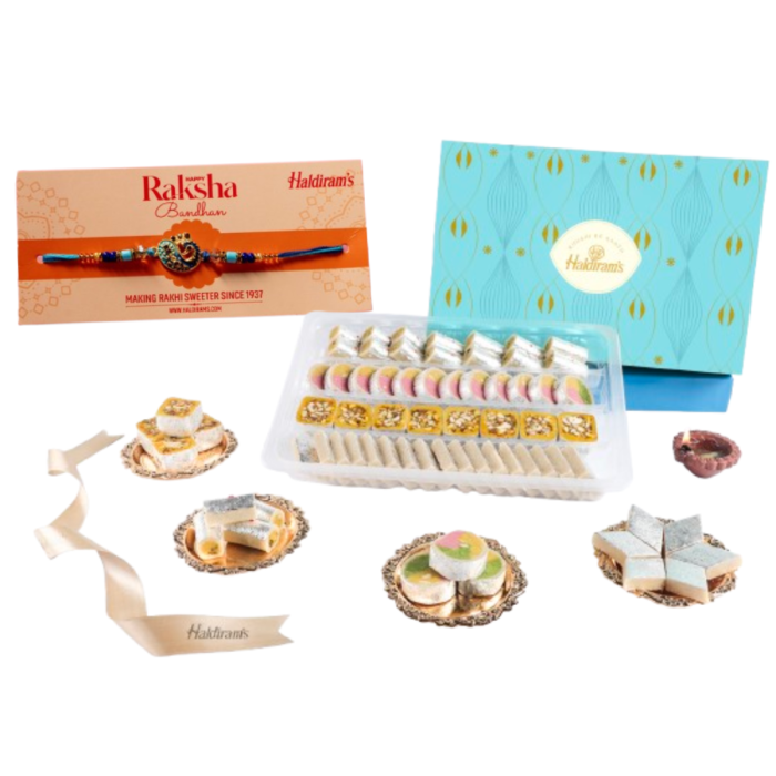 Cheerful Delight With Premium Rakhi main product photo