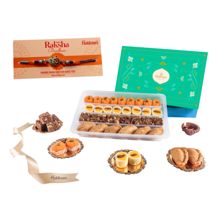Roshini With Premium Rakhi main product photo