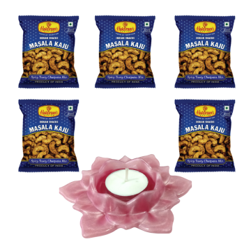Masala Kaju Pack of 5 (35g x 5) with Large Diya 
