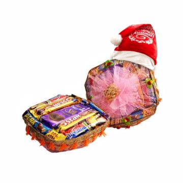 Assorted Chocolate Tokani ( Small ) With Christmas Cap