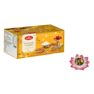Heavenly Delight Diwali Gift Box with Medium Diya 