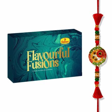 Flavourful Fusion Kaju (500 g) with Premium Rakhi