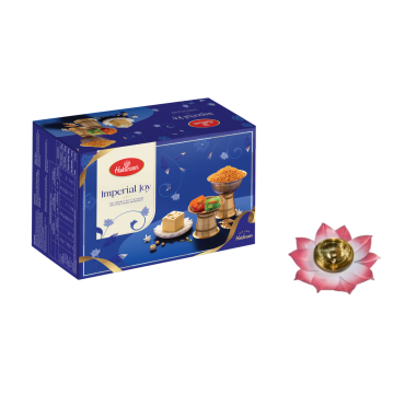 Imperial Joy Diwali Gift Box with Medium Diya 