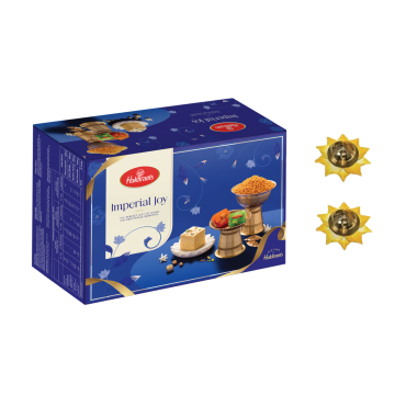 Imperial Joy Diwali Gift Box with 2 Small Diya 