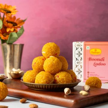 Boondi Ladoo (250 g) - Hover Image