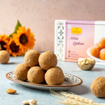 Atta Ladoo (250 g) - Hover Image