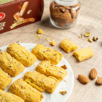 Badam Pista Cookies (200 g) - Hover Image
