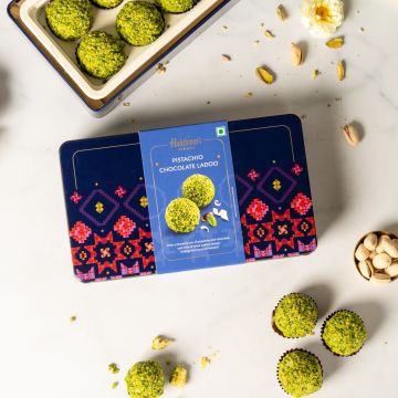 Pistachio Chocolate Ladoo (250 g) - Hover Image