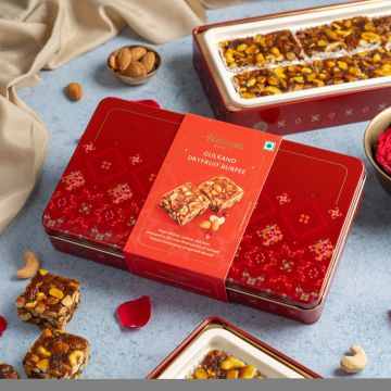 Gulkand Dryfruit Burfee (250 g)
