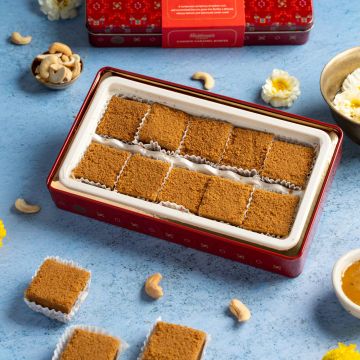 Cashew Caramel Burfee (250 g)  - Hover Image