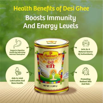 Deshi Ghee (500 ml Tin) - Hover Image