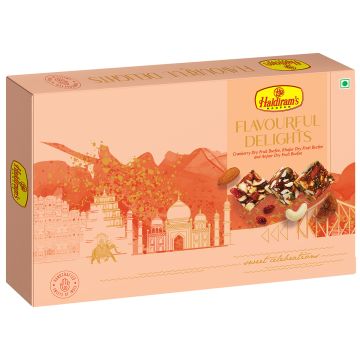 Flavourful Delights (Assorted Dry Fruits Burfee 500gm)