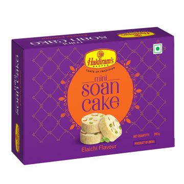 Mini Soan Cake-200 g (Elaichi Flavour)
