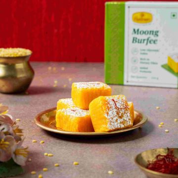 Moong Burfee -No Added Sugar (250 g) - Hover Image