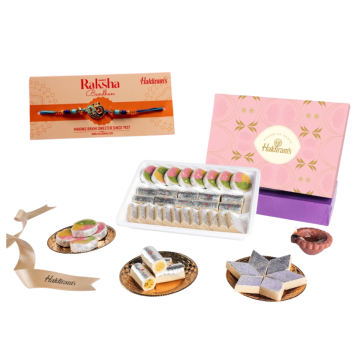 Joyful Delight With Premium Rakhi