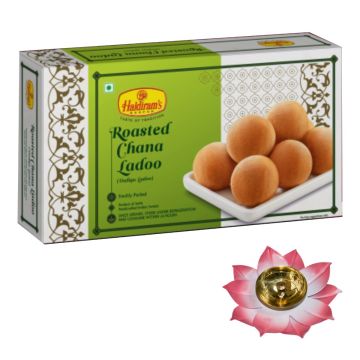 Roasted Chana Ladoo (250 gm) With Medium Diya