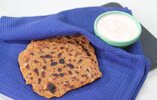 Aloo Bhujia Paratha