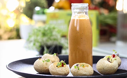 Cheese Pani Puri