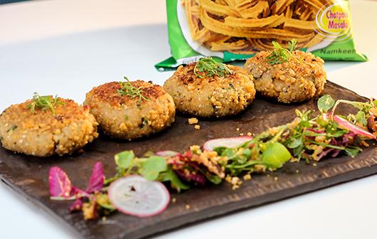 Soya Stick Aloo Tikki