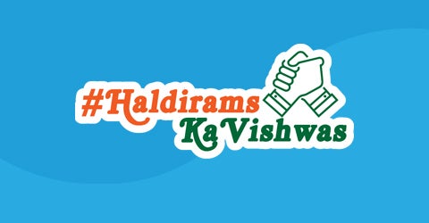 Haldiram's Nagpur Desh Ka Vishwash Motto